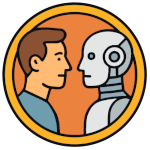 Logo des KI-Detektiv-Badges